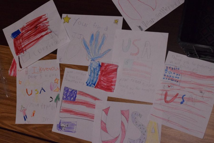 Students Exercise Writing Skills with Letters to the Troops Project