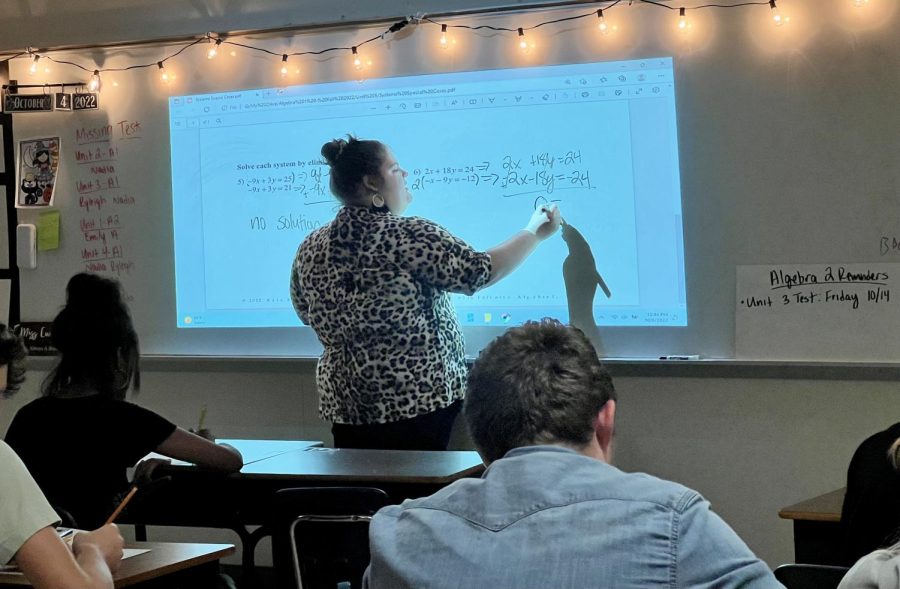 Math Teacher Ms. Eudy Comes Home to Socastee