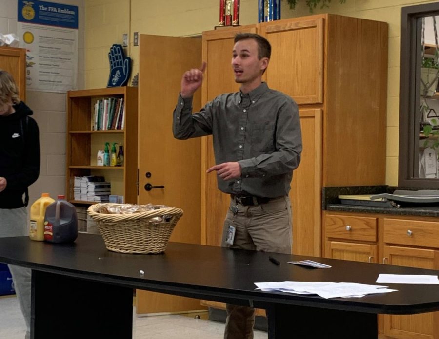 Ag Teacher Mr. Gore Teaches About Farming, Life