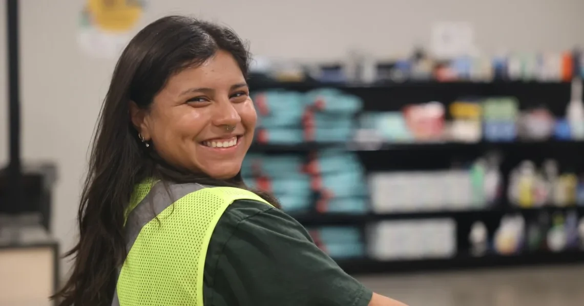 Volunteers and community partners support a food drive to stock school pantries in Tampa Bay